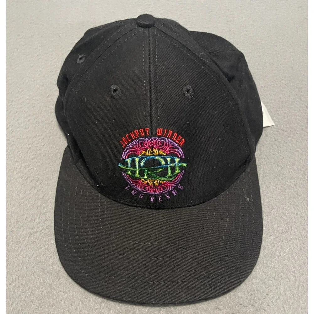 Vtg Hard Rock Cafe Cap Hat‎ Las Vegas Save the Planet Made In USA